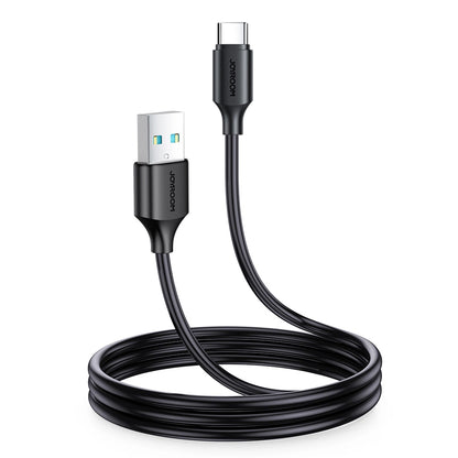 USB-A to USB-C Data and Charging Cable Joyroom S-UC027A9, 20W, 1m, Black