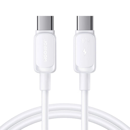 USB-C Data and Charging Cable - USB-C Joyroom S-A14, 60W, 1.2m, White