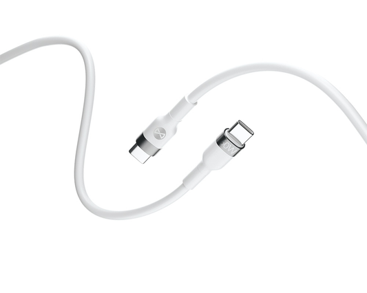 USB-C Data and Charging Cable - USB-C Forever Flexible, 60W, 2m, White