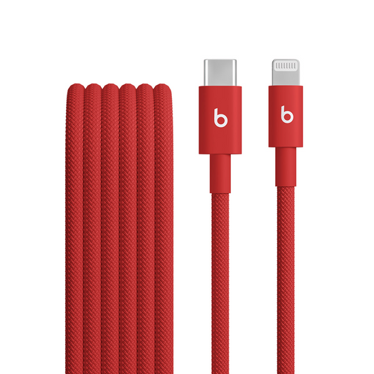 USB-C to Lightning Beats Data and Charging Cable, 1.5m, Red MFEH4ZM/A