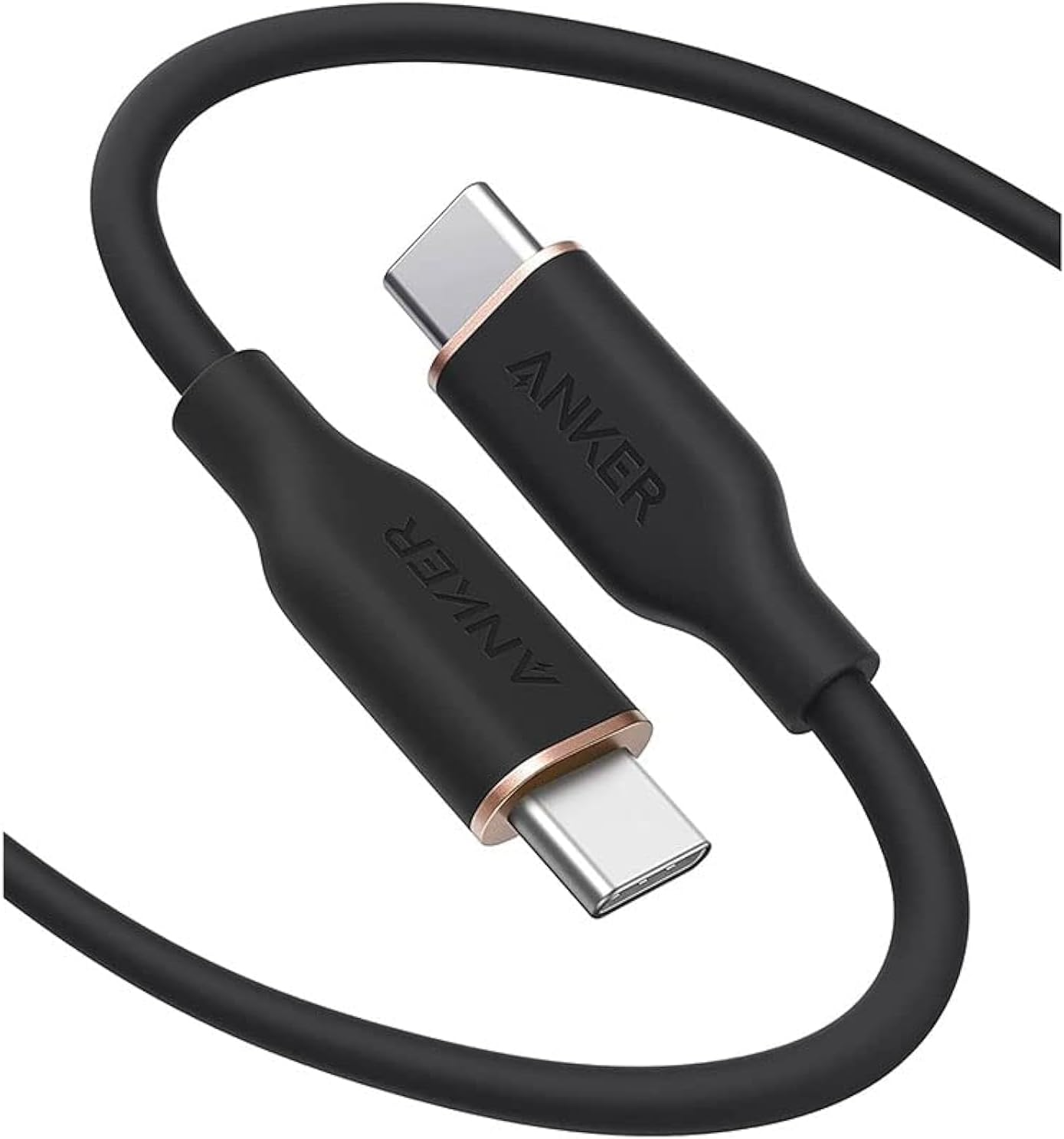USB-C Data and Charging Cable - USB-C Anker PowerLine III, 100W, 0.9m, Black, Resealed A8552H11