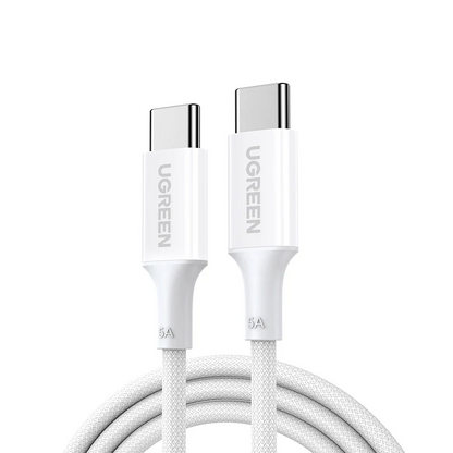 USB-C Data and Charging Cable - USB-C UGREEN L502 (35221), 100W, 2m, White