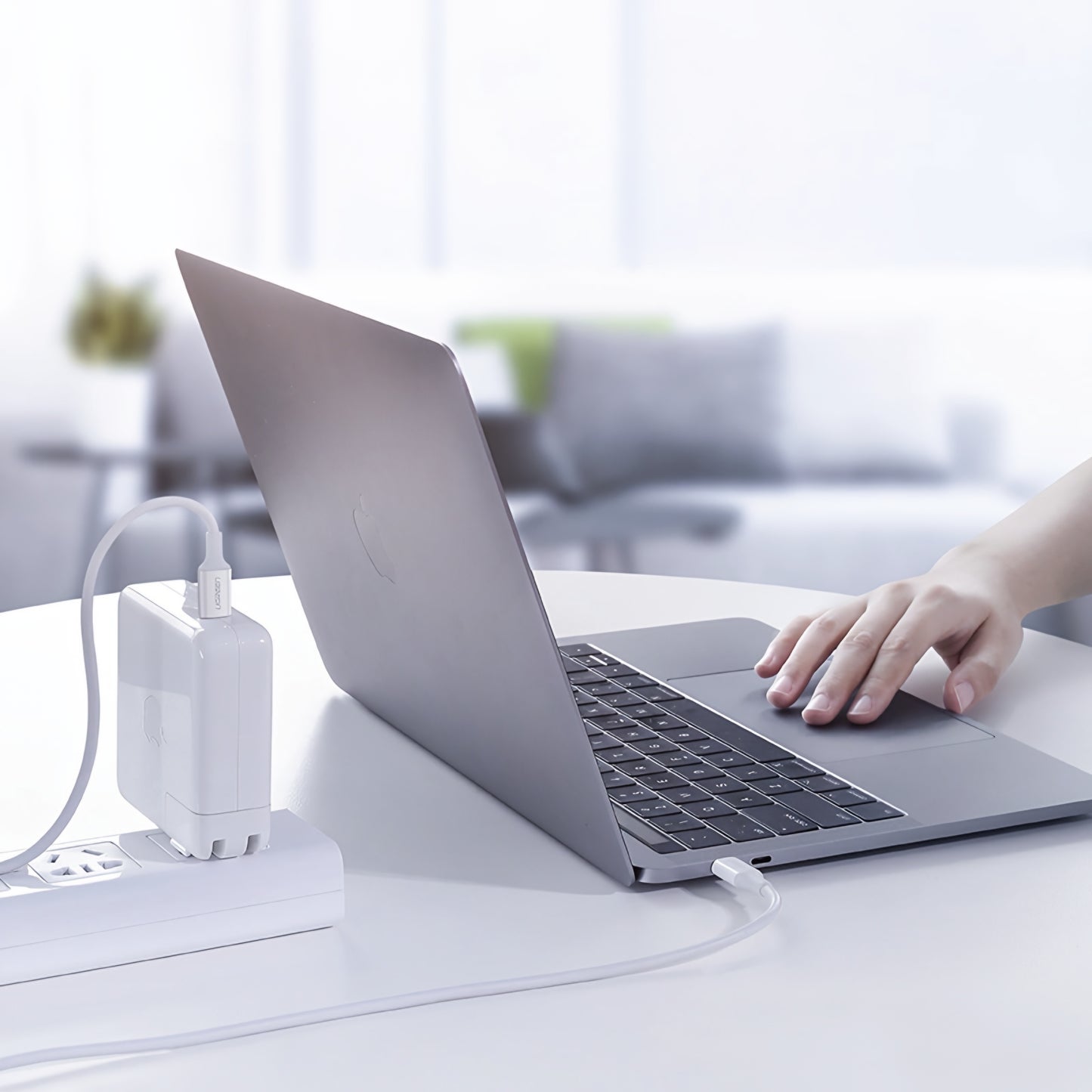 USB-C Data and Charging Cable - USB-C UGREEN US300, 100W, 2m, White