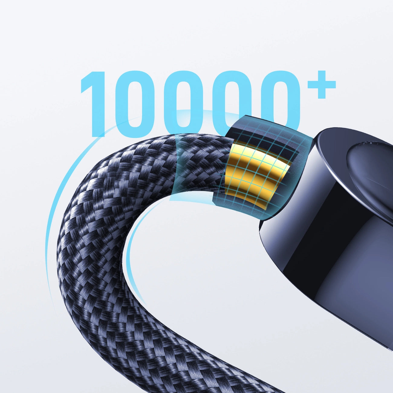USB-C Data and Charging Cable - USB-C Joyroom A4 Display, 100W, 1.2m, Blue