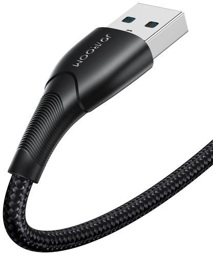 Joyroom SA32-AL3 USB-A to Lightning Data and Charging Cable, 18W, 1m, Black