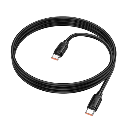 USB-C Data and Charging Cable - USB-C HOCO X115, 240W, 1m, Black