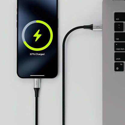 USB-C Data and Charging Cable - USB-C Allity. AUC-01, 100W, 2m, Black