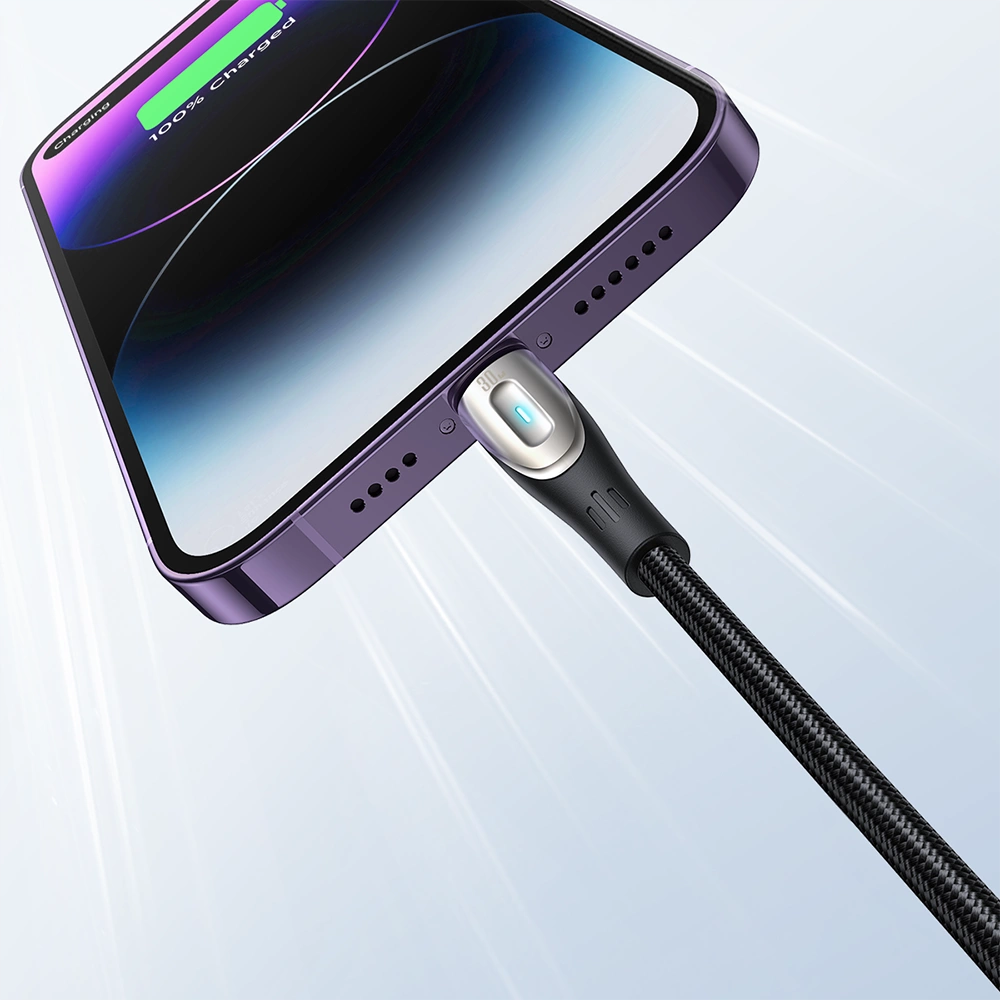 USB-C to Lightning Data and Charging Cable Joyroom S-A31, 30W, 1.2m, Black