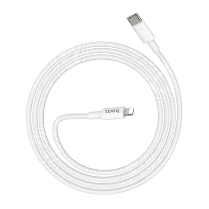 USB-C to Lightning Data and Charging Cable HOCO X56, 20W, 1m, White