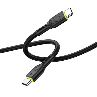 USB-C Data and Charging Cable - USB-C WiWu Wi-C034, 60W, 1.2m, Black