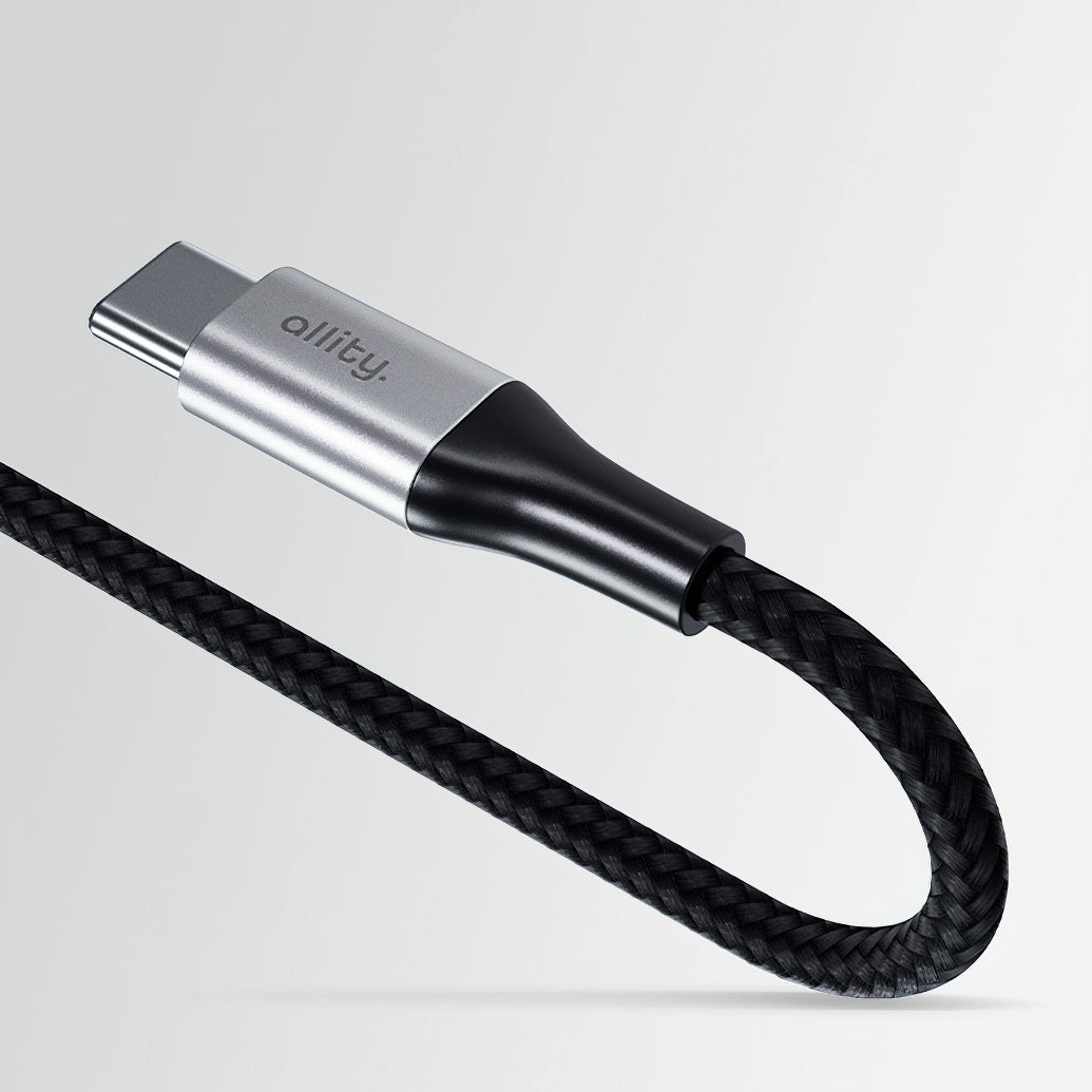 USB-C Data and Charging Cable - USB-C Allity. AUC-01, 100W, 2m, Black