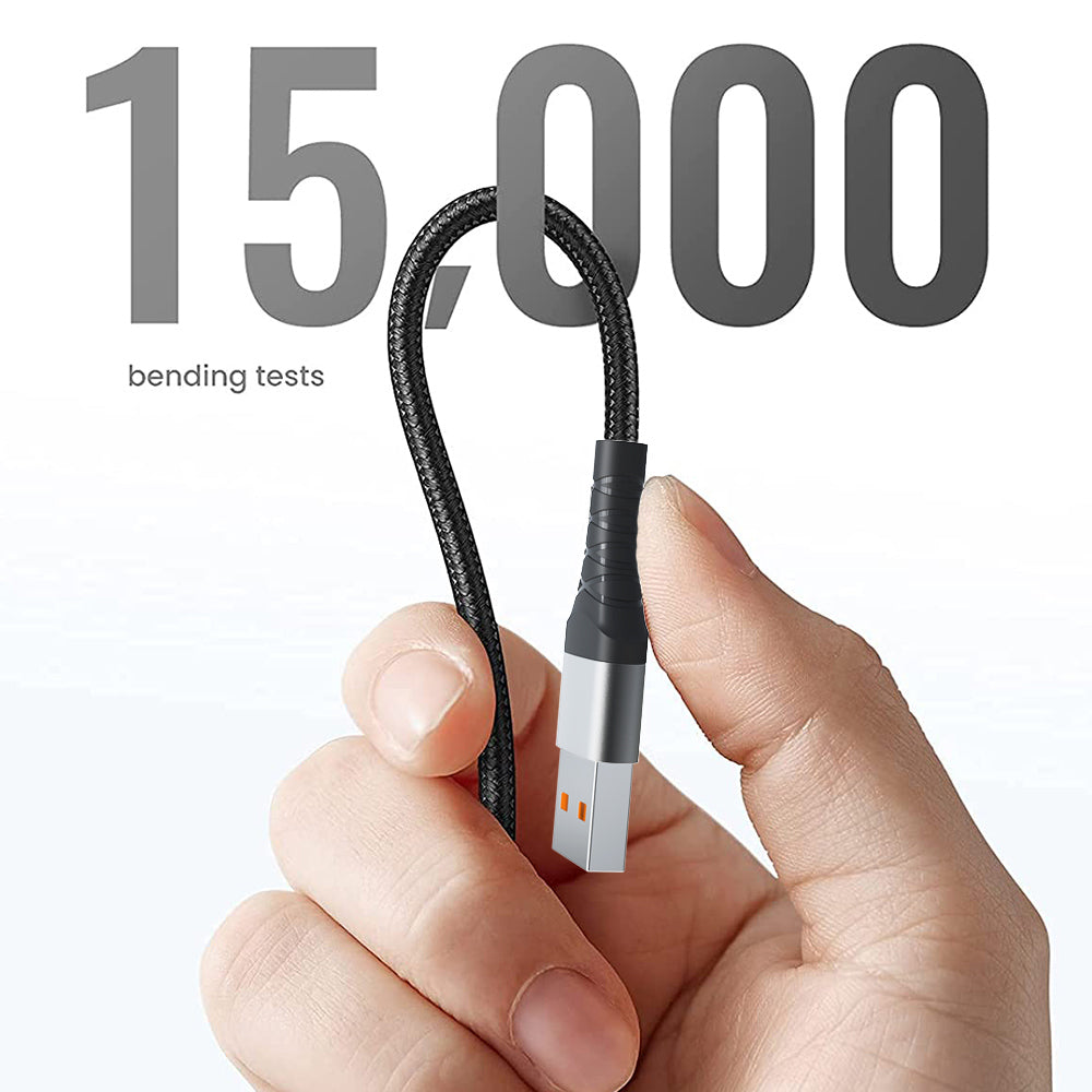 USB-A to Lightning Data and Charging Cable Lito LD08L, 18W, 1m, Black