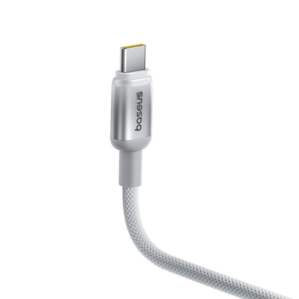 Baseus Discolor USB-A to USB-C Data and Charging Cable, 100W, 1m, Silver E0420803