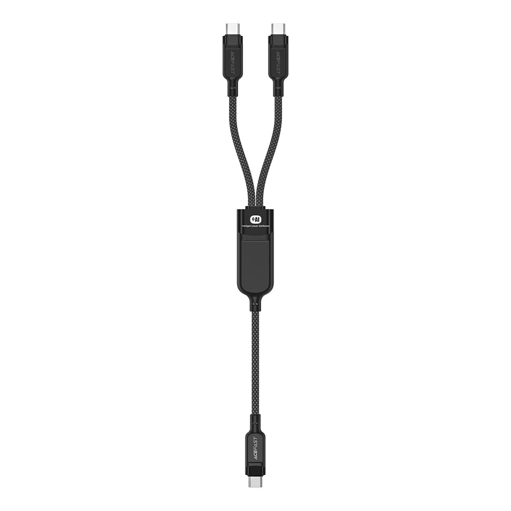 USB-C Data and Charging Cable - 2 x USB-C Acefast C5-11, 100W, 1.2m, Black