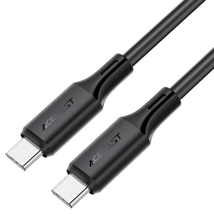 USB-C Data and Charging Cable - USB-C Acefast C17-03, 60W, 1.2m, Black