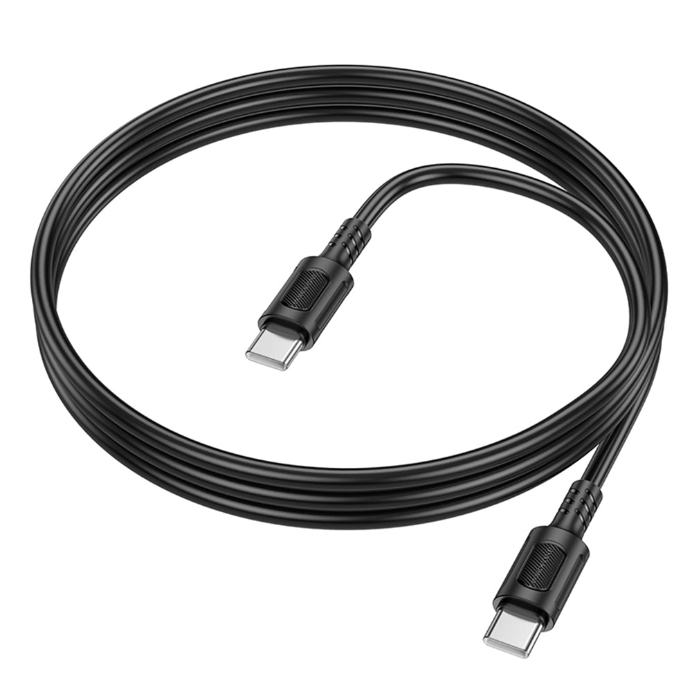 USB-C Data and Charging Cable - USB-C Borofone BX111 Feliz, 60W, 1m, Black