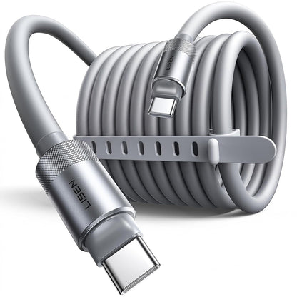 USB-C Data and Charging Cable - USB-C Lisen L115, 100W, 3m, Gray YL0126010031
