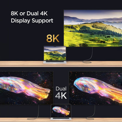 USB-C Data and Charging Cable - USB-C Spigen EB24015CC, 240W, 1.5m, White ACA10422