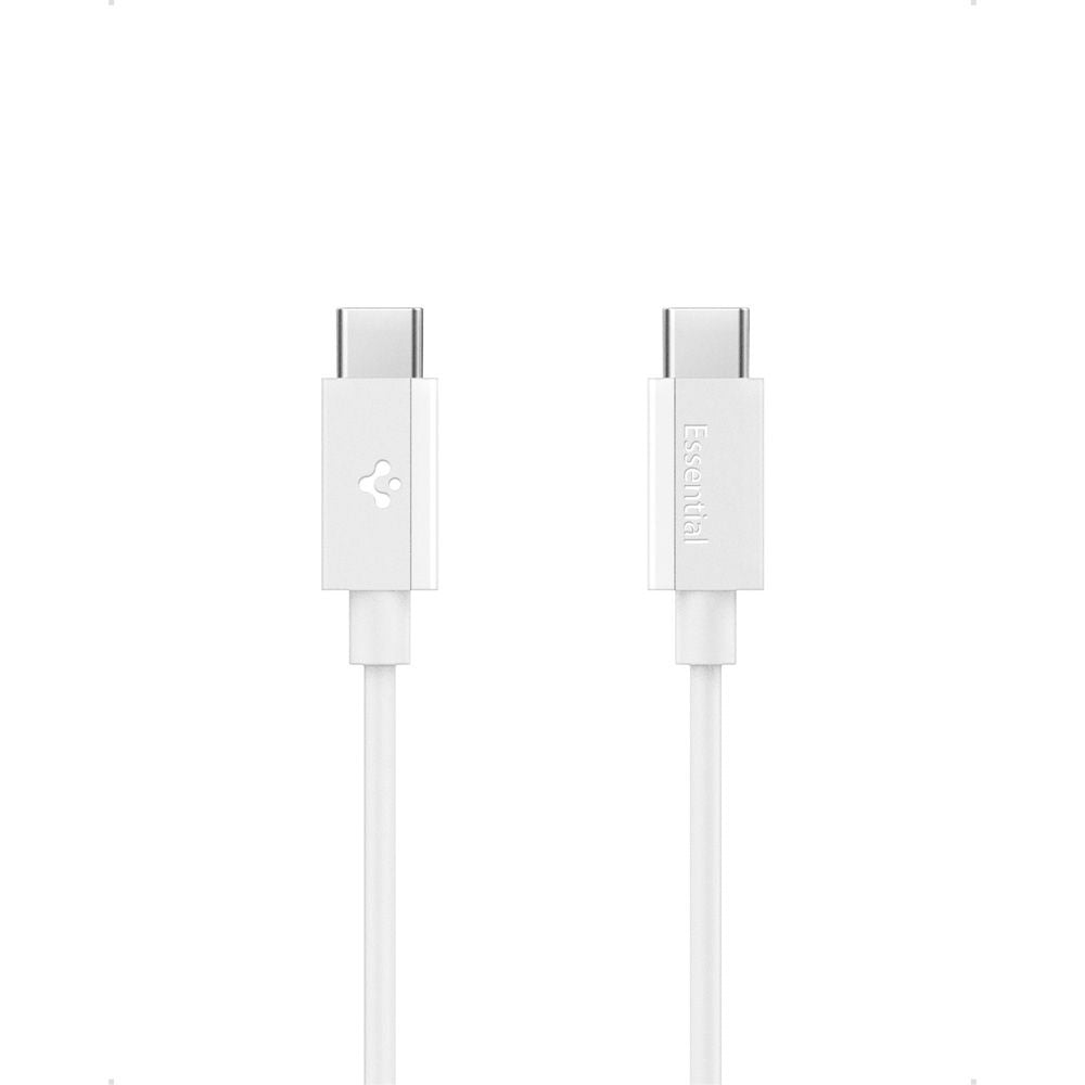 USB-C Data and Charging Cable - USB-C Spigen Essential, 60W, 1m, White ACA08717