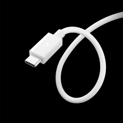 USB-C Data and Charging Cable - USB-C Spigen Essential, 60W, 1m, White ACA08717