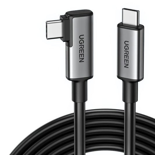 USB-C Data and Charging Cable - USB-C UGREEN US551 (90629) Angled, 60W, 5m, Black