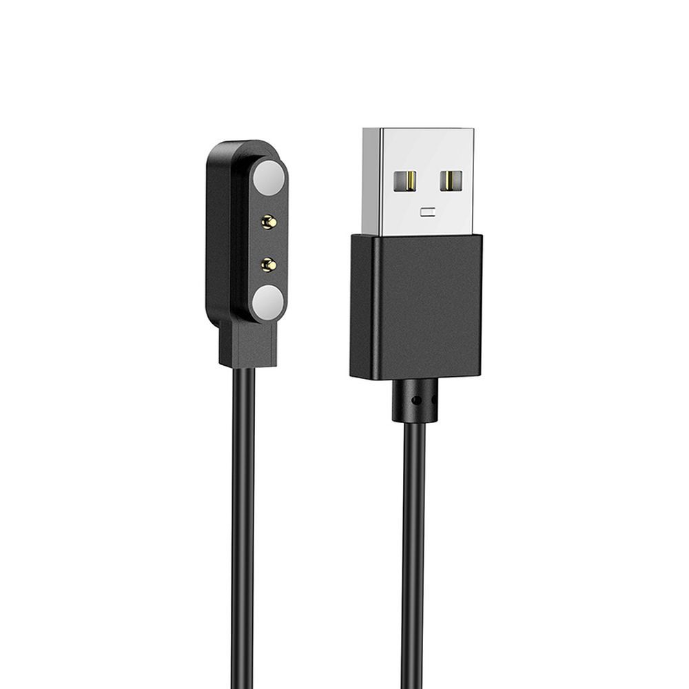 Charging Cable for HOCO Y25 Smartwatch, USB-A, Black