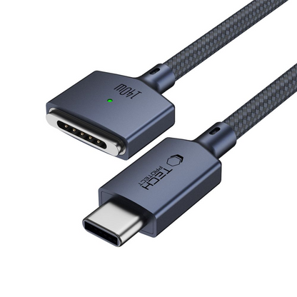 Tech-Protect MMC01 Ultraboost Charging Cable, USB-C - MagSafe 3, 140W, 3m, Navy Blue