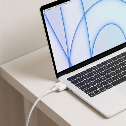 Tech-Protect MMC01 Ultraboost Charging Cable, USB-C - MagSafe 3, 140W, 3m, White