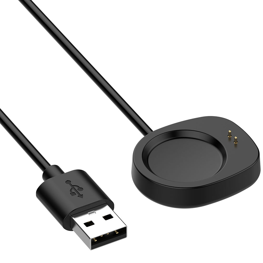 Techsuit THA4 Charging Cable for Amazfit T-Rex 3 / Balance, USB-A, Black
