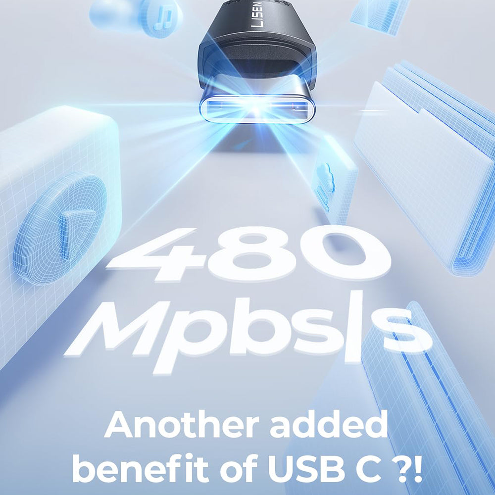 USB-C Charging Cable - USB-C / MagSafe 3 Lisen, 140W, 2m, Gray YL0124070021