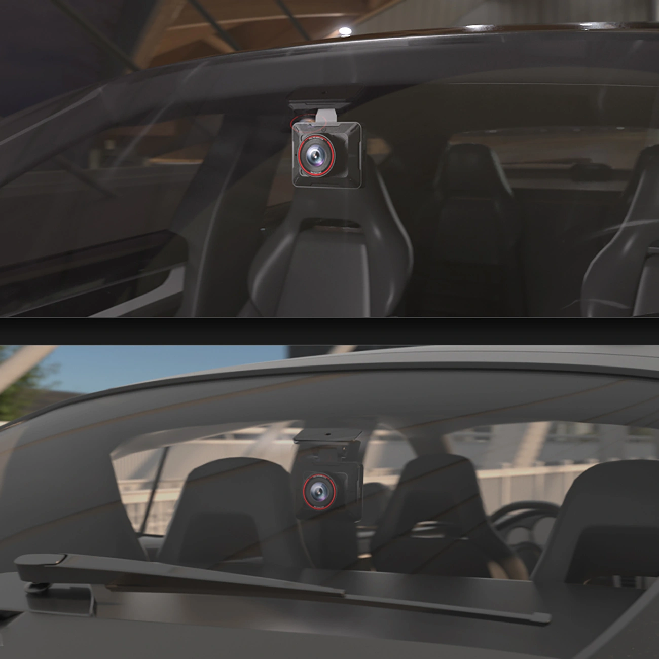 Akeeyo P1 Car Camera, 1080P, Wi-Fi
