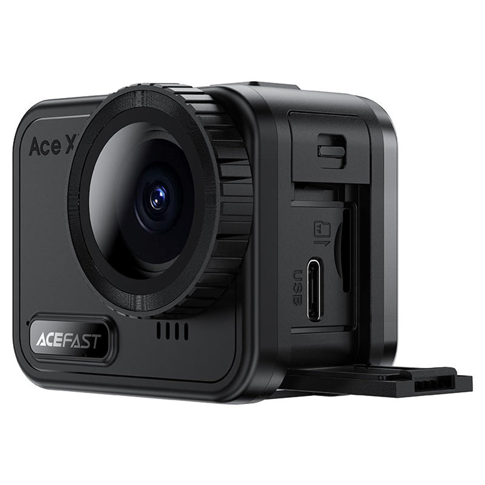 Acefast X1 Sport Camera, 4K, Wi-Fi, Black