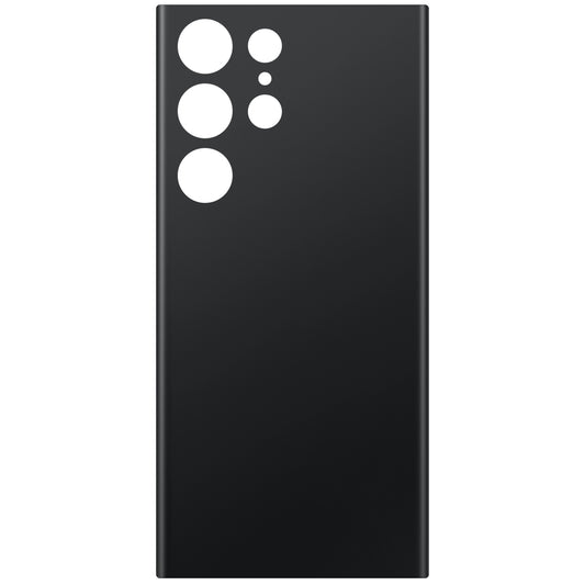 Battery Cover compatible with Samsung Galaxy S23 Ultra S918, Black