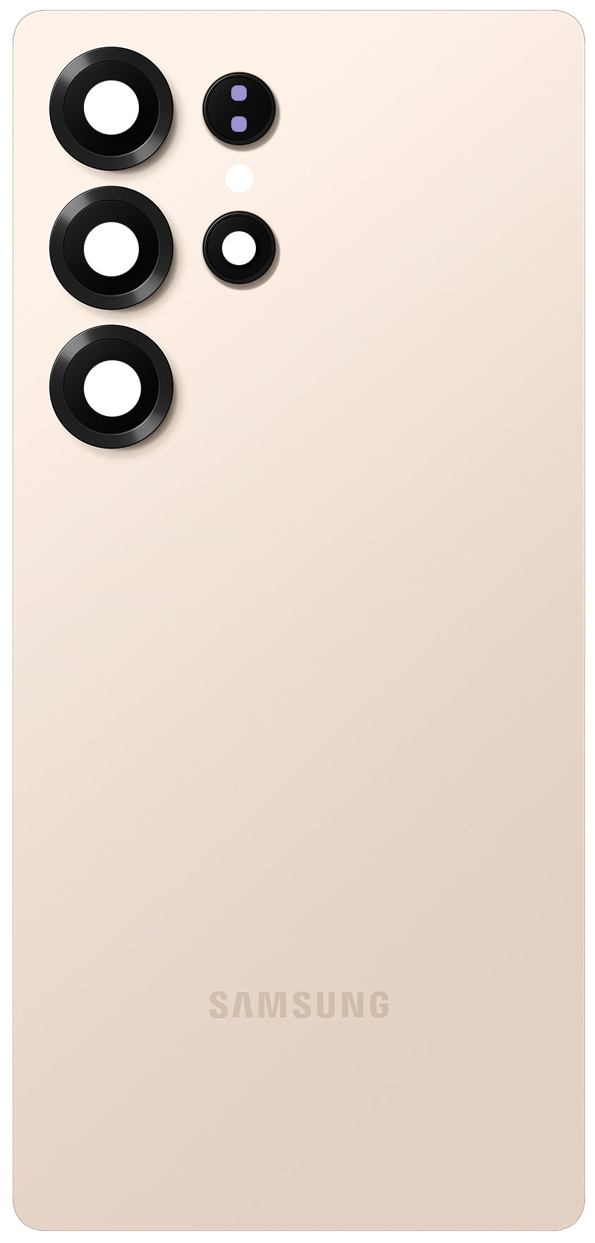 Samsung Galaxy S25 Ultra S938 Battery Cover, Pink Gold (Titanium Pink Gold), Service Pack GH82-36353F