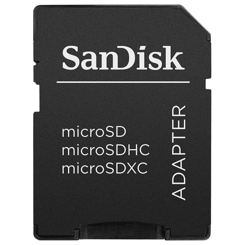 SanDisk Ultra microSDXC Memory Card, 64Gb, Class 10, With Adapter SDSQUNR-064G-GN3MA