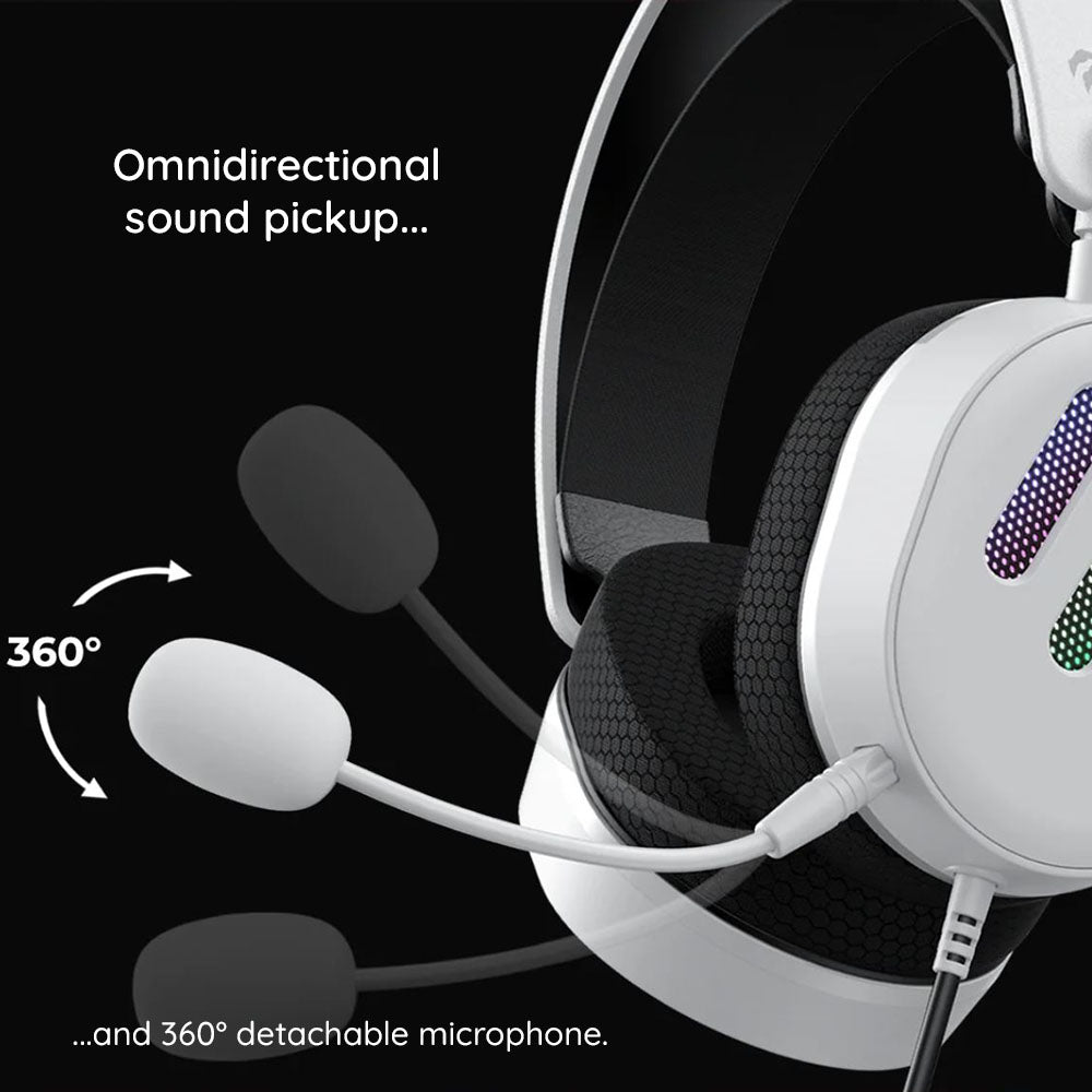 HAVIT H2038U USB Gaming Headset, 2m, Black