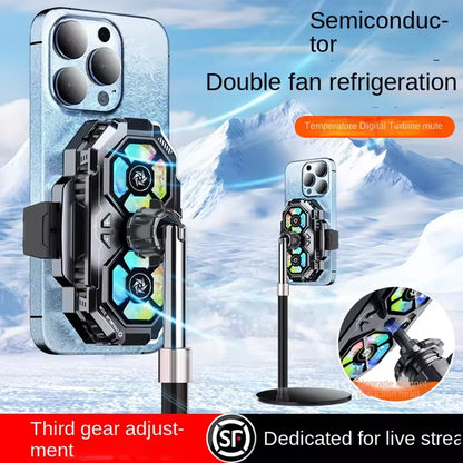 Techsuit SL22 Gaming Phone Cooler, Black