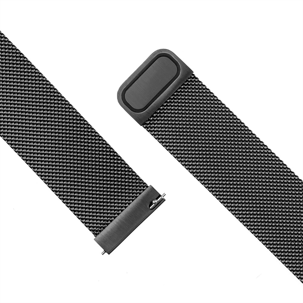 Fixed Mesh Strap for Huawei Watch / Xiaomi Watch Series, 22mm, Black
