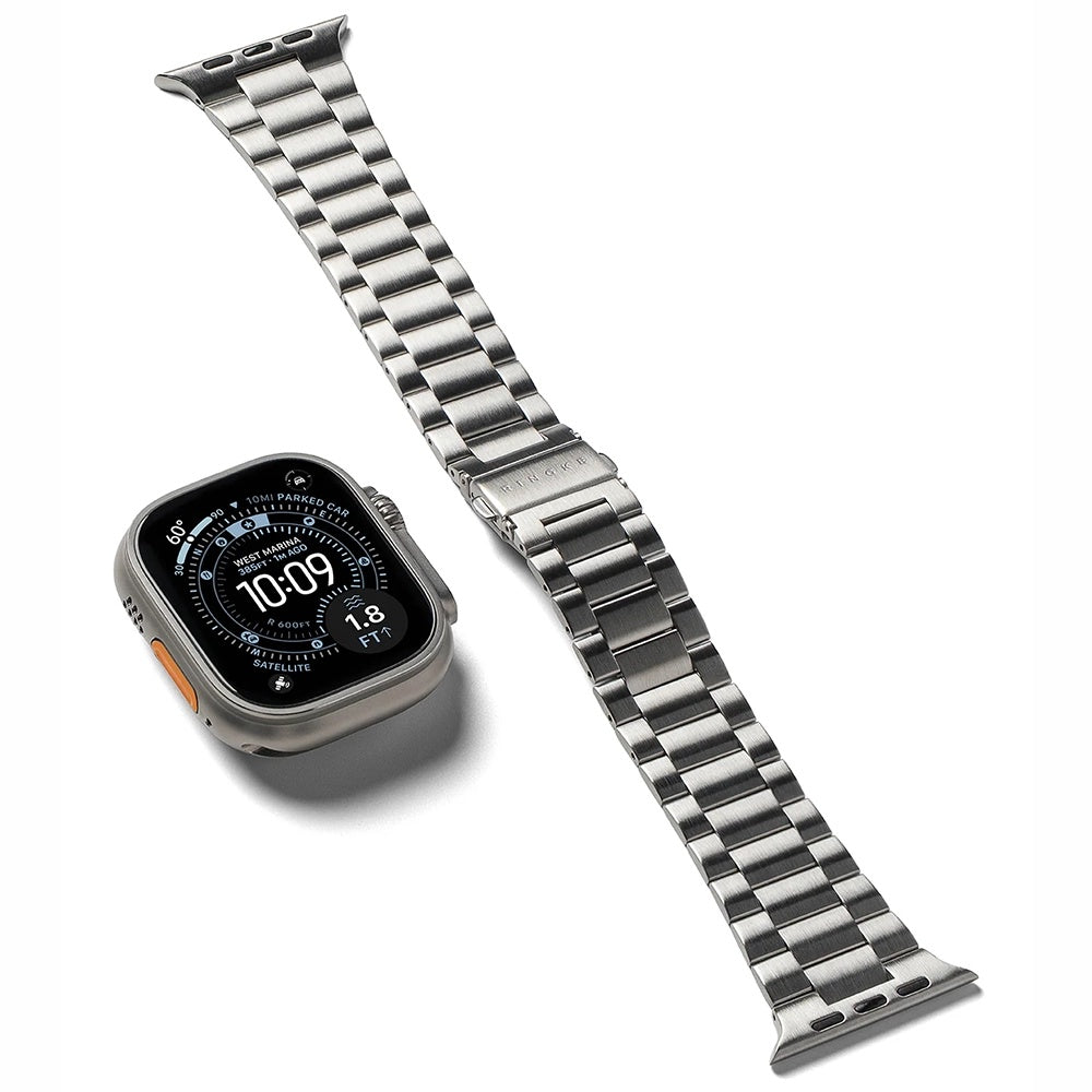 Ringke Metal One Air Strap for Apple Watch 49mm / 46mm / 45mm / 44mm Series, Silver