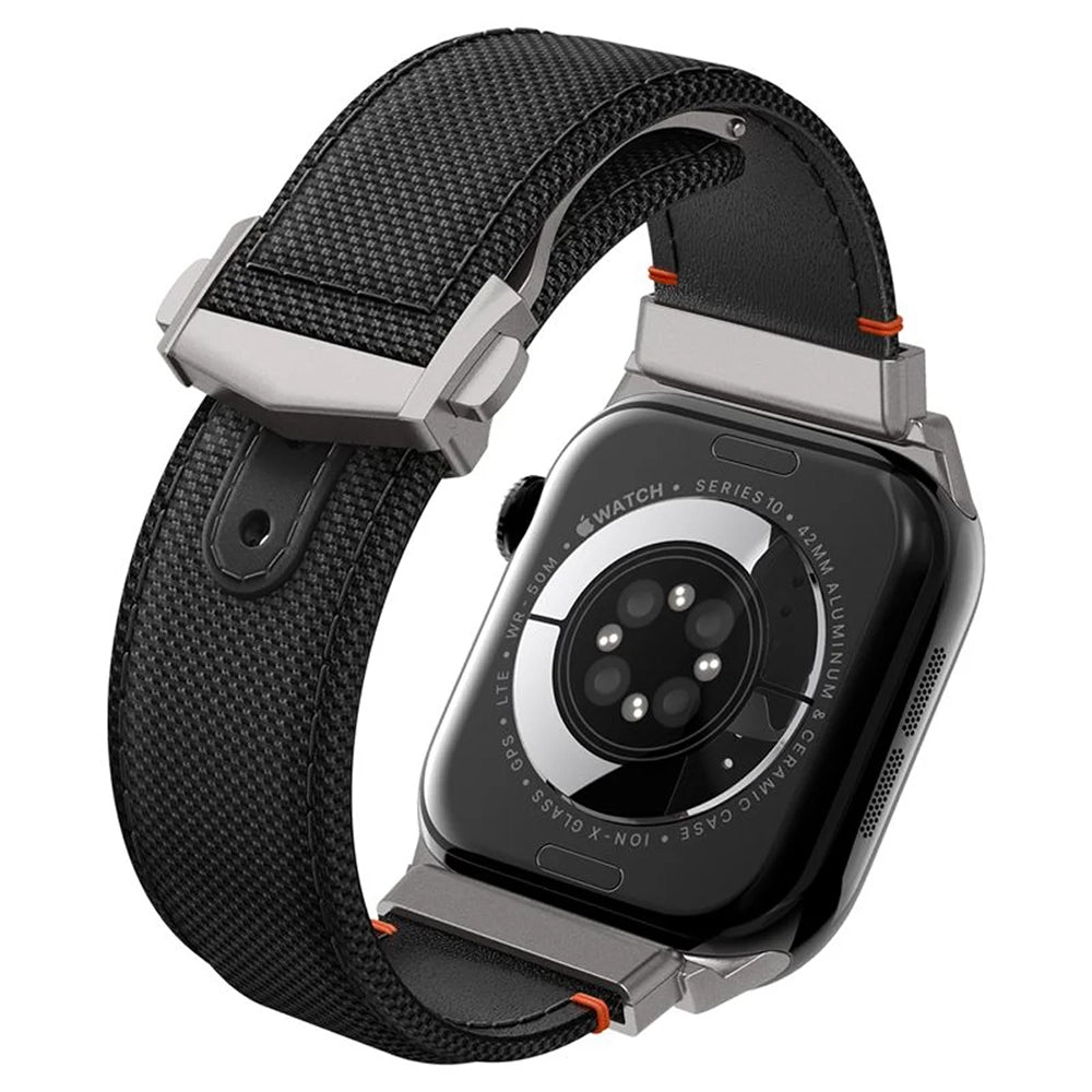 Spigen Classic Fit Band for Apple Watch 49mm / 46mm / 45mm / 44mm / 42mm Series, Black AMP09304