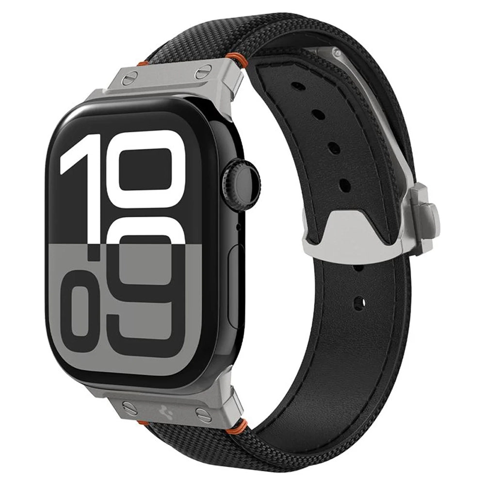 Spigen Classic Fit Band for Apple Watch 49mm / 46mm / 45mm / 44mm / 42mm Series, Black AMP09304
