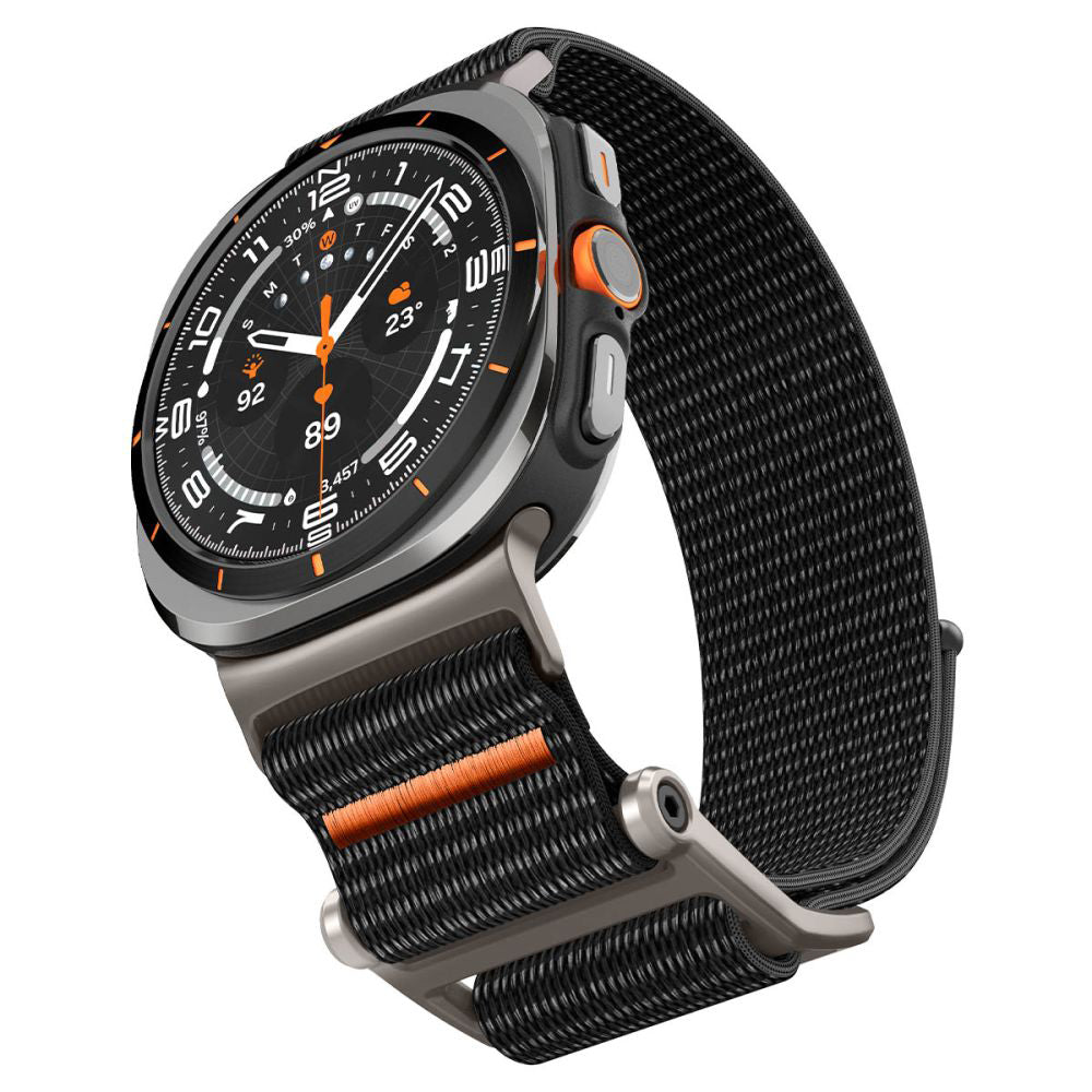 Spigen DuraPro Flex Strap for Samsung Galaxy Watch Ultra, Black
