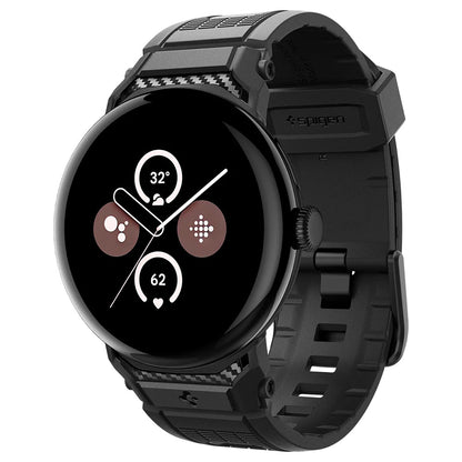 Spigen Rugged Strap for Google Pixel Watch 45mm Series, Black AMP07600