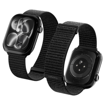 Spigen WBF01 Band for Apple Watch 49mm / 46mm / 45mm / 44mm Series, Black AMP11833