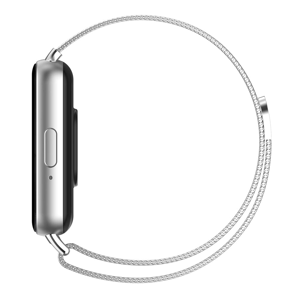 Techsuit W009 Strap for Samsung Galaxy Fit3 R39M, Silver