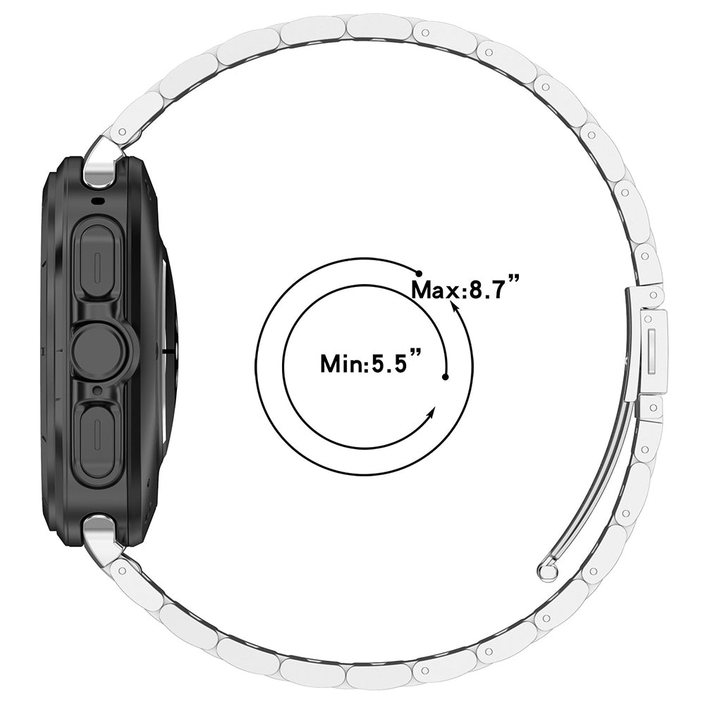 Techsuit W010 Strap for Samsung Galaxy Watch Ultra, Silver