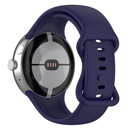 Techsuit W031 Strap for Google Pixel Watch 3 41mm / Watch 2 / Watch, Navy Blue