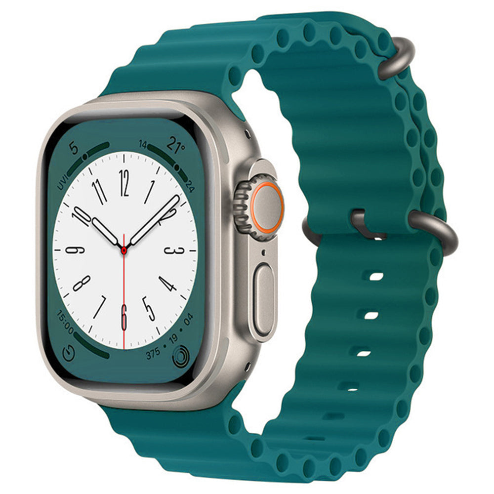 Techsuit W038 Strap for Apple Watch 49mm / 46mm / 45mm / 44mm / 42mm Series, Green