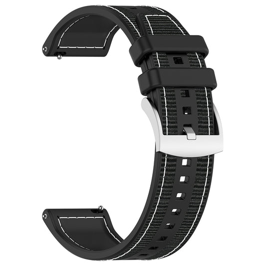 Techsuit W051 Strap for Huawei Watch / Xiaomi Watch Series, 22mm, Black