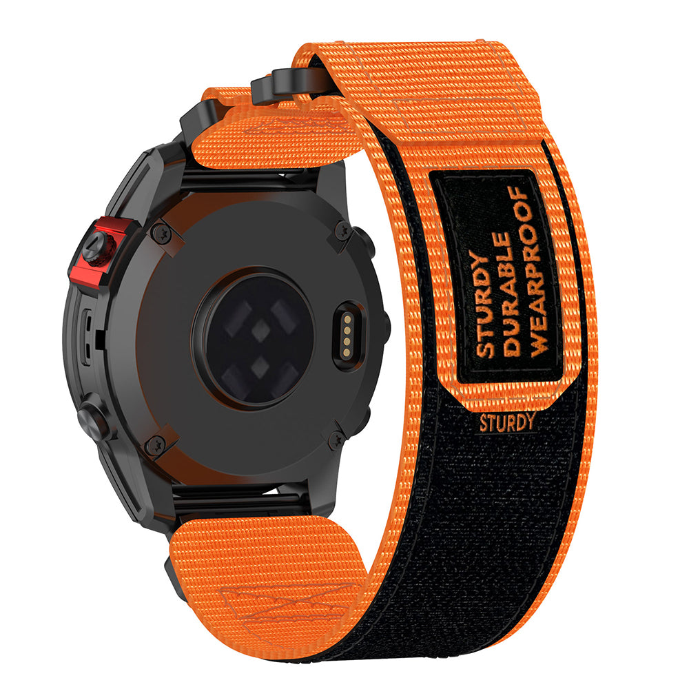 Techsuit W057 Strap for Garmin Watch Fenix / Forerunner Series, 22mm, Orange